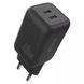 Мережевий зарядний пристрій Proove Silicone Power 40W (Type-C + Type-C) black 500071 &mdash; фото товару 1