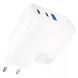 Мережевий зарядний пристрій Proove Shot GaN 67W (2Type-C + USB) white 5146 фото