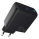 Мережевий зарядний пристрій Proove Shot GaN 67W (2Type-C + USB) black 5145 фото 2