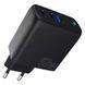 Мережевий зарядний пристрій Proove Shot GaN 67W (2Type-C + USB) black 5145 фото 1