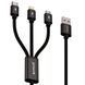 Кабель Proove Triple Connection 3 in 1 Type-C + Micro USB + Lightning (1.3m) 16505 фото 2