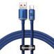 Кабель Baseus Crystal Shine Series Type-C 100W (1.2m) blue 3604 фото