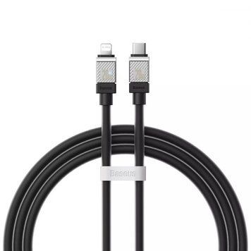 Кабель Baseus CoolPlay Series Type-C to Lightning 20W (2m)(black) 5556 фото