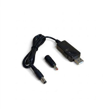 Кабель для живлення роутера з перемикачем 9V/12V (USB _ DC) 17078 фото