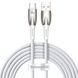 Кабель Baseus Glimmer Series Fast Charging Type-C 100W (2m)(white) 5579 фото