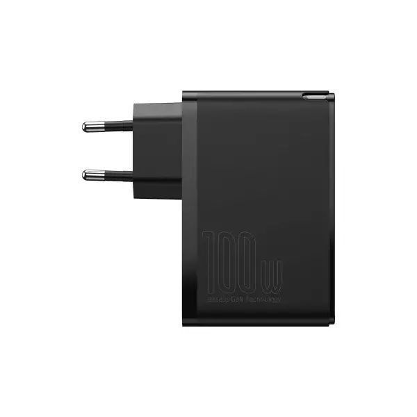 Мережевий зарядний пристрій Baseus GaN2 Pro Quick Charger 100W (2Type-C + 2USB) black 3456 фото