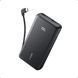 Павербанк Anker Zolo 20000mAh 22.5W з вбудованим USB-C кабелем 100070 фото 1