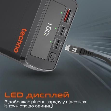 Павербанк TECHNO PDC130 38000 mAh 130W 100002 фото