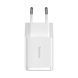 Мережевий зарядний пристрій Baseus Compact 10,5W (2 USB) white 1036 фото 2