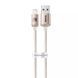Кабель Baseus Crystal Shine Series Lightning 2.4A (2m)(pink) 267 &mdash; фото товару