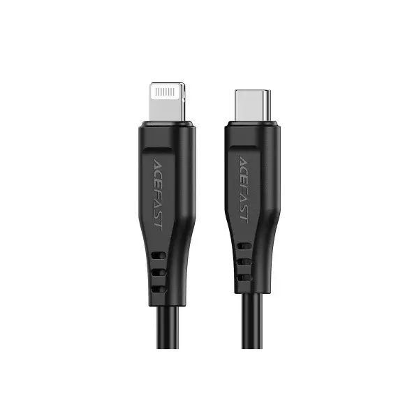 Кабель Acefast C3-01 Type-C to Lightning 30W (1.2m) black 3244 фото