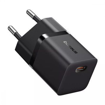 МЗП Baseus GaN5 Mini Fast Charger Type-C 25W (З кабелем Type-C to Type-C 100W 1m) 15062 фото