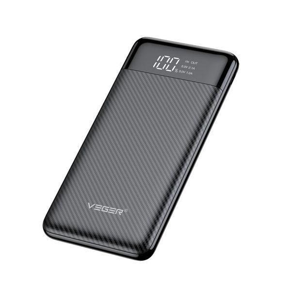 Павербанк VEGER W1087 10000 mAh 10W 100015 &mdash; фото товару