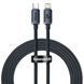 Кабель Baseus Crystal Shine Series Type-C to Lightning 20W (2m) black 3192 фото 2