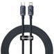 Кабель Baseus Crystal Shine Series Type-C to Lightning 20W (2m) black 3192 фото 1