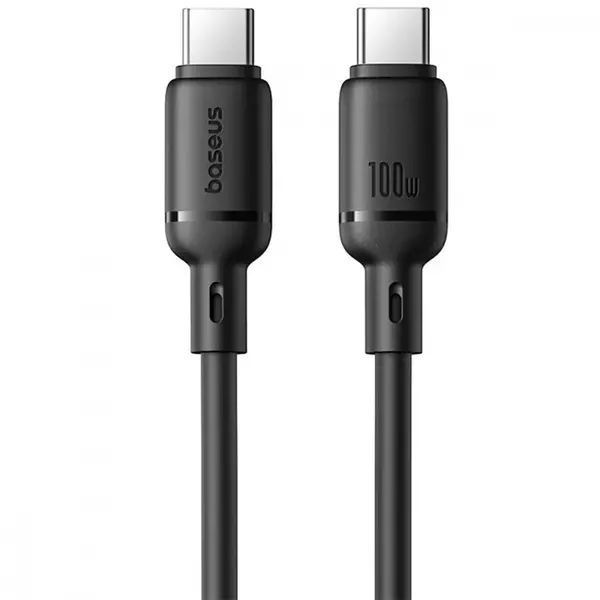 Кабель Baseus Silky Series Fast Charging Type-C to Type-C 100W (1m) 38 &mdash; фото товару