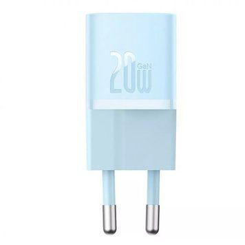 МЗП Baseus GaN5 Fast Charger 1C 20W blue 500060 &mdash; фото товару