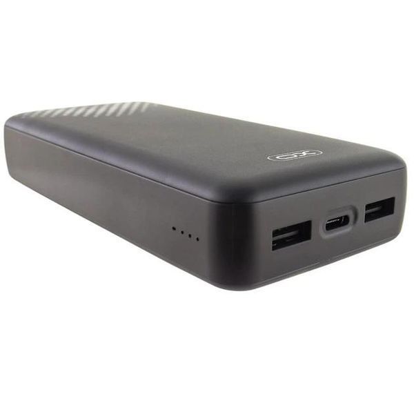 Павербанк XO PB313 20000 mAh 2&times;USB-A Black 100025 &mdash; фото товару