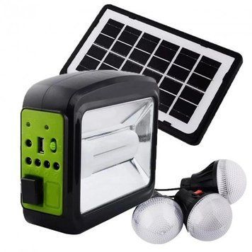 Ліхтар портативний CcLamp 01 Solar + сонячна панель + 3 лампочки 400055 фото