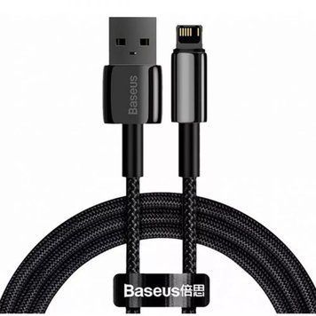 Кабель Baseus Tungsten Gold Fast Charging Lightning 2.4A (1m) 3489 фото