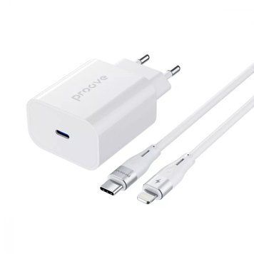 МЗП Proove Rapid 20W (Type-C) + Кабель Type-C to Lightning 5348 фото