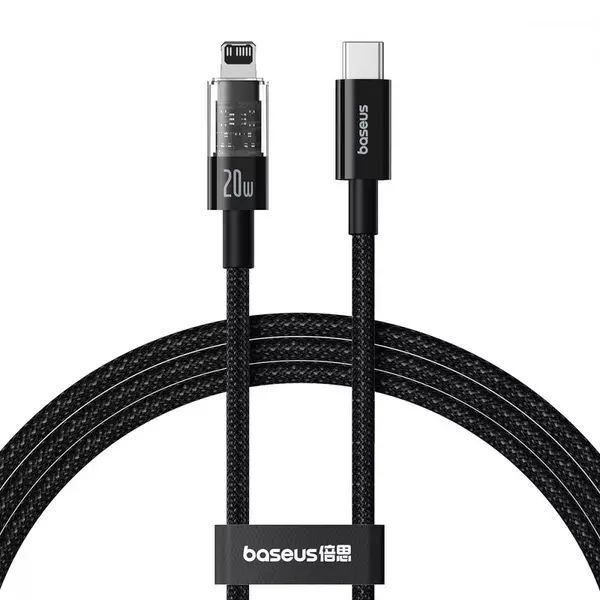 Кабель Baseus Gem Fast-Charging Data Cable Type-C to Lightning 20W 2m 16 &mdash; фото товару