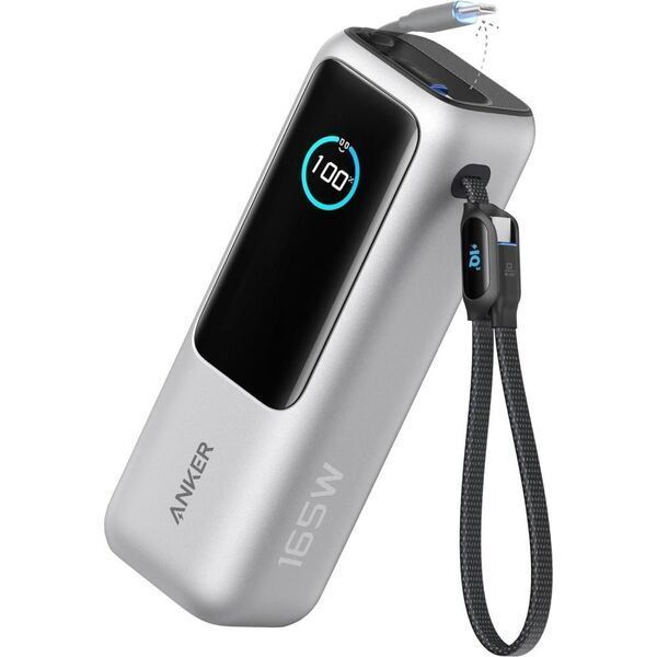 Зовнішній акумулятор (павербанк) Anker ZOLO Power Bank 25000mAh 165W Black 100004 фото