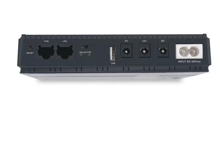 Mini UPS DC1018P 12000 mAh 36Вт для камери, роутера, оптичного волокна 200006 фото