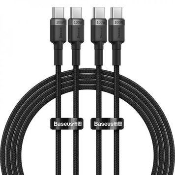 Кабель Baseus Cafule Type-C to Type-C 100W 2m (2pcs) 14988 фото