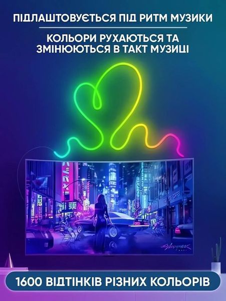 Led neon RGB стрічка 10 метрів 400018 &mdash; фото товару